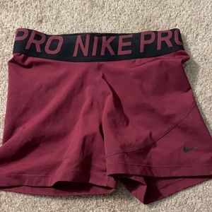 Nike pro sports shorts